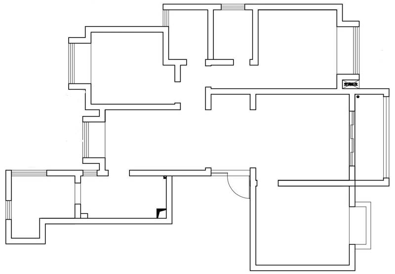房屋原始户型图