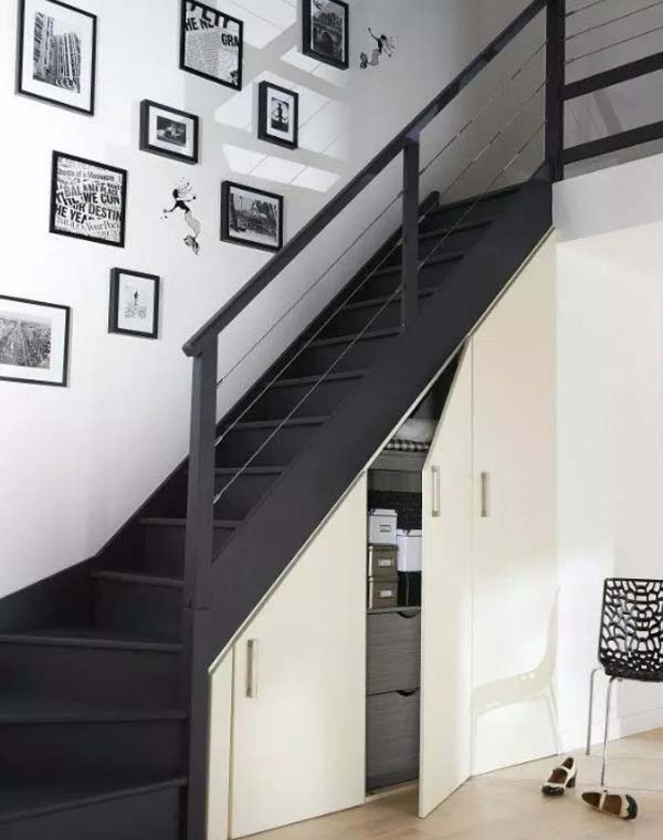 实用和美感兼具的楼梯空间设计（2）
