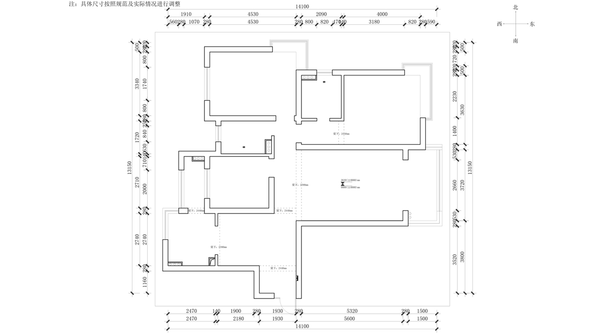 原始户型图