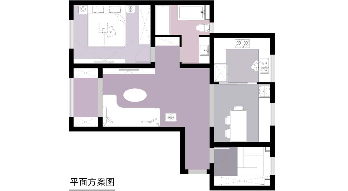 平面格局图