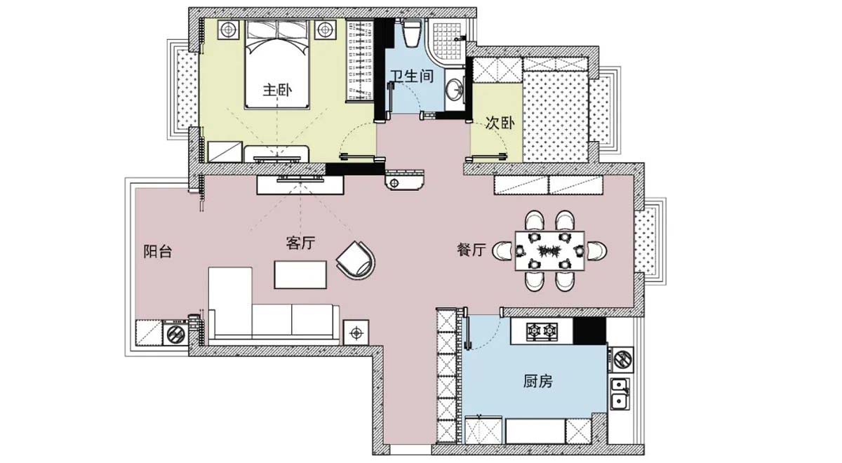 平面改造图